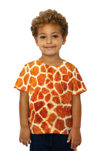 Kids Giraffe skin Kids T-Shirt