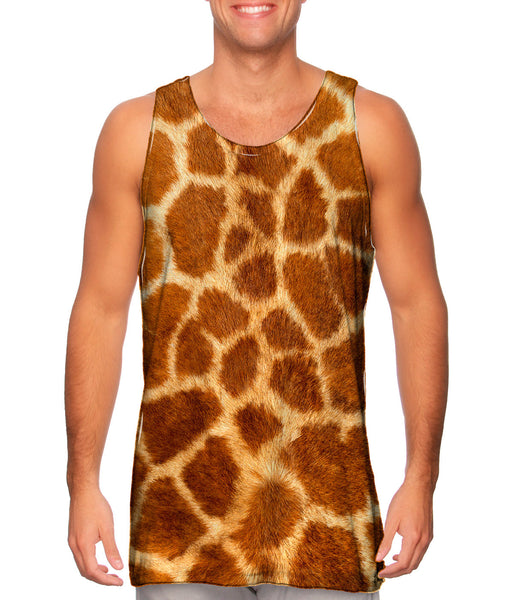 Giraffe skin Mens Tank Top