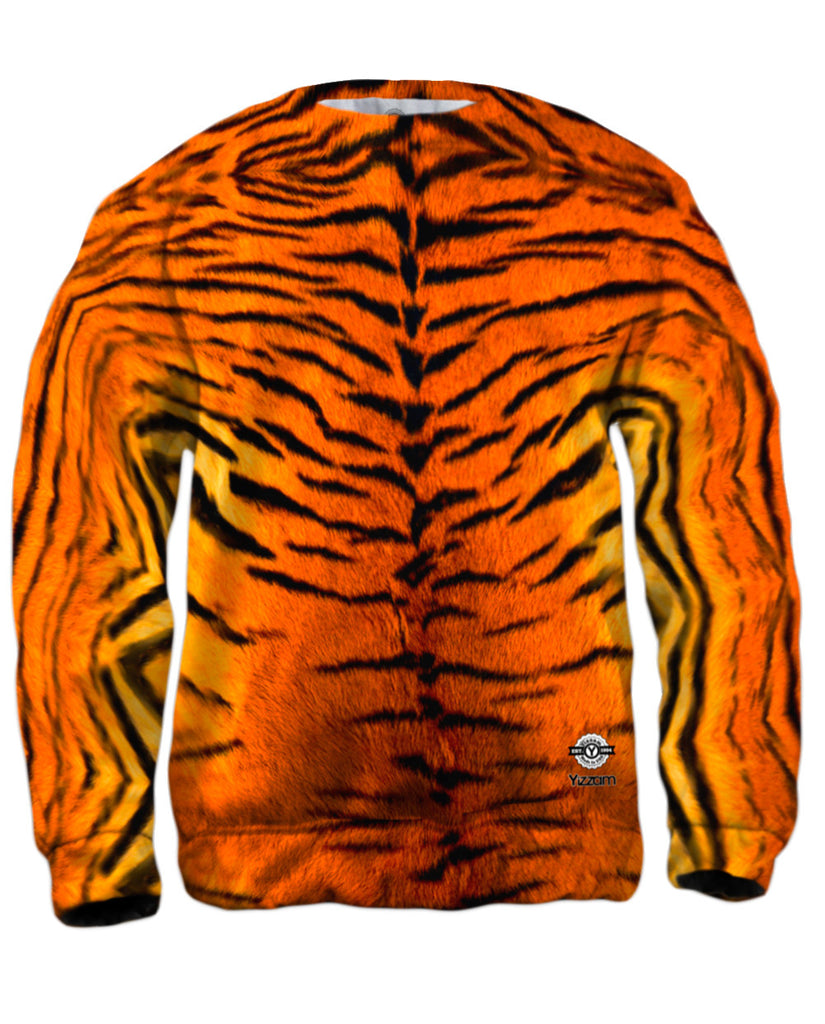 Tiger top sweatshirt mens