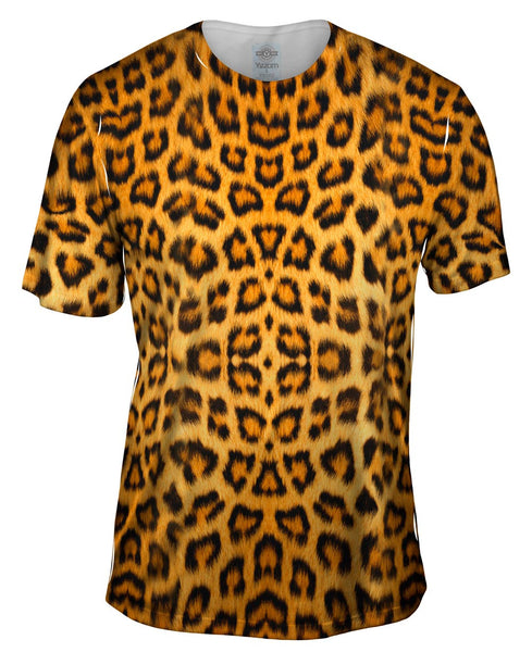 Leopard Skin Mens T-Shirt