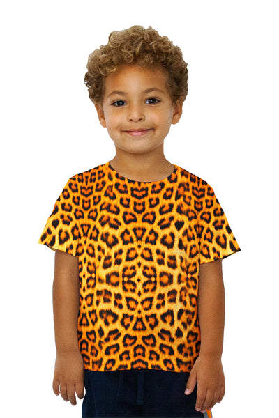 Kids Leopard Skin Kids T-Shirt