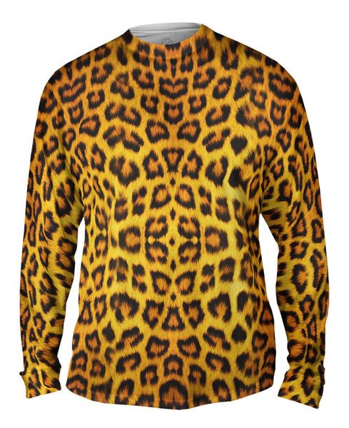 Leopard Skin Mens Long Sleeve | Yizzam