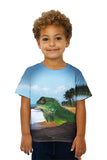 Kids Sun Bath Iguana