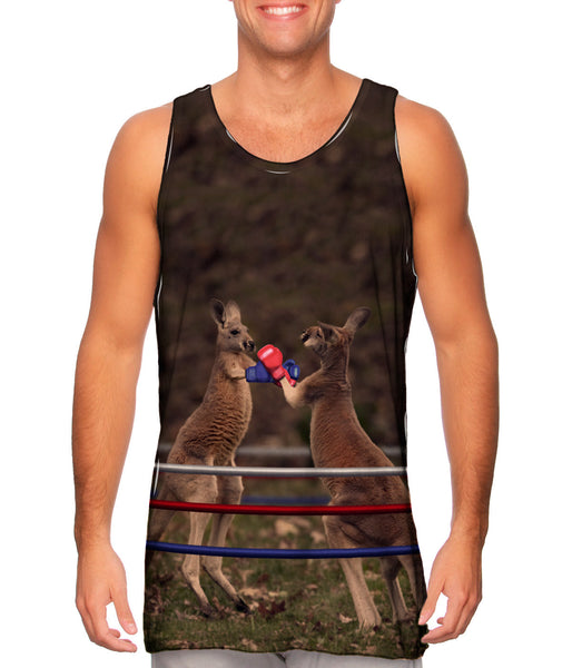 Boxing Kangaroo&nbsp;Mens Tank Top
