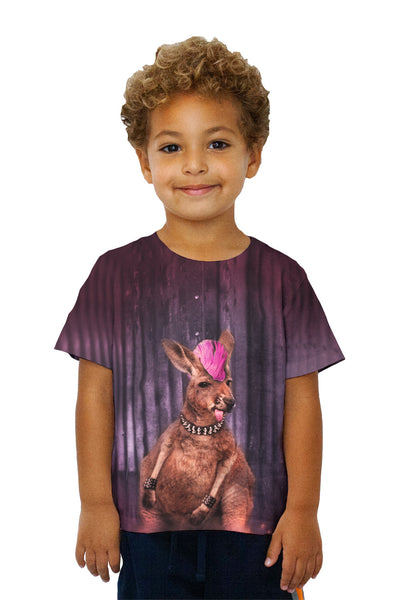Kids Punk Rock Kangaroo&nbsp;Kids T-Shirt