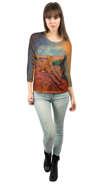 Cheetah Princess&nbsp;Womens 3/4 Sleeve