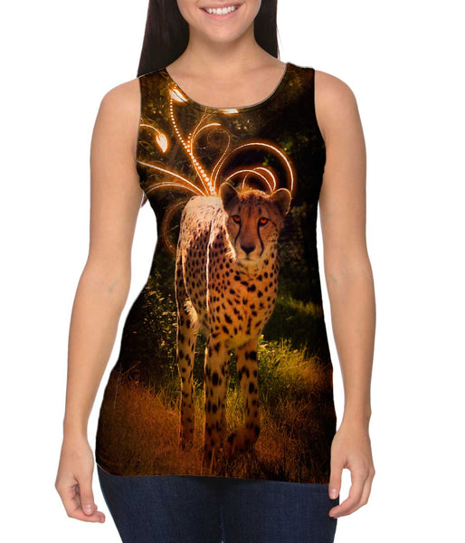 Curious Cheetah&nbsp;Womens Tank Top