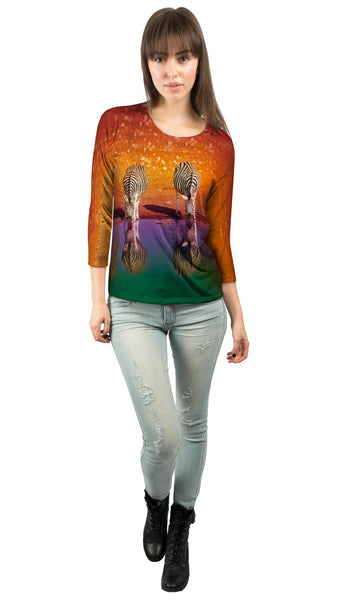 Zebra Lake&nbsp;Womens 3/4 Sleeve
