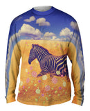 Flower Field Zebra