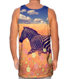 Flower Field Zebra