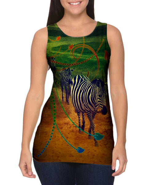 Zebra Path&nbsp;Womens Tank Top
