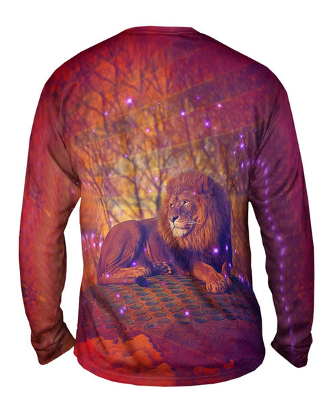 Sunset Lion&nbsp;Mens Long Sleeve