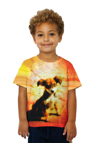 Kids Sun Sad Puppy