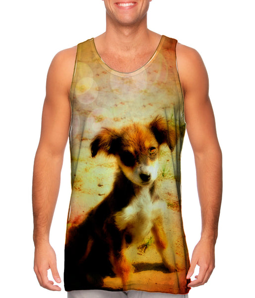 Sun Sad Puppy&nbsp;Mens Tank Top