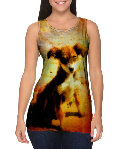 Sun Sad Puppy&nbsp;Womens Tank Top