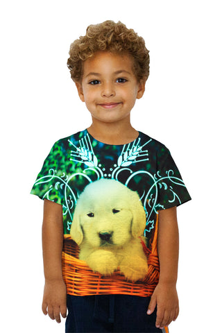 Kids Glow Basket Puppy