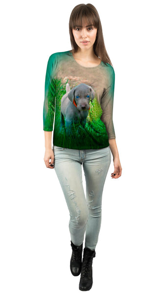 Blue Eye Puppy&nbsp;Womens 3/4 Sleeve