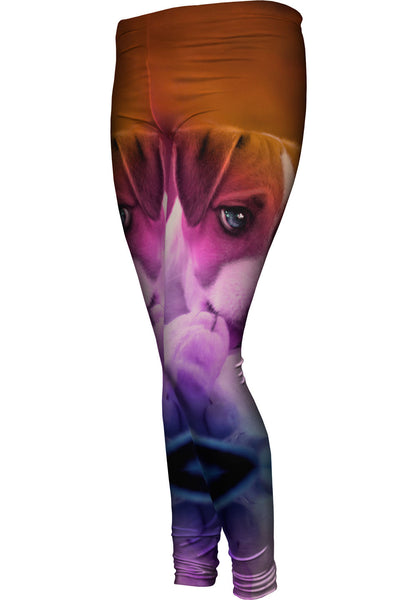 Parson Terrier Puppy&nbsp;Womens Leggings