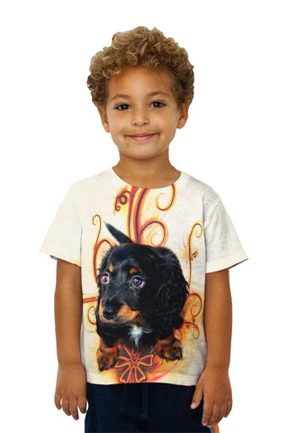 Kids Longhair Dachshund Puppy