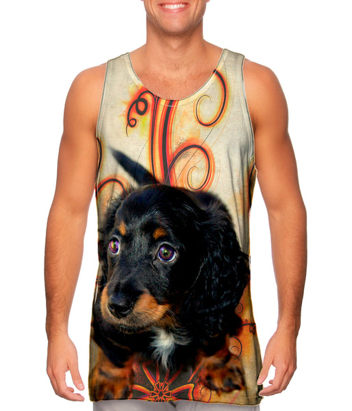 Longhair Dachshund Puppy&nbsp;Mens Tank Top