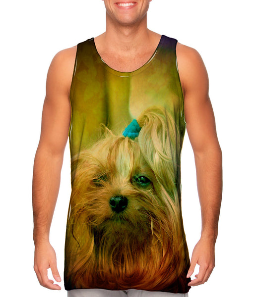 Blink Yorkie Puppy&nbsp;Mens Tank Top
