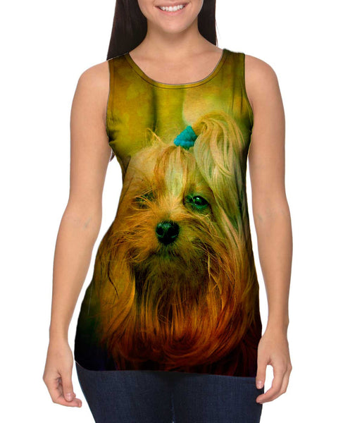 Blink Yorkie Puppy&nbsp;Womens Tank Top
