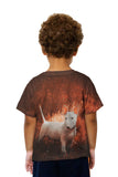 Kids Bull Grass Puppy