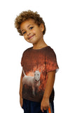 Kids Bull Grass Puppy