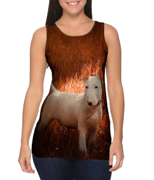 Bull Grass Puppy&nbsp;Womens Tank Top