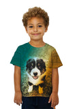 Kids Cute Herd Puppy