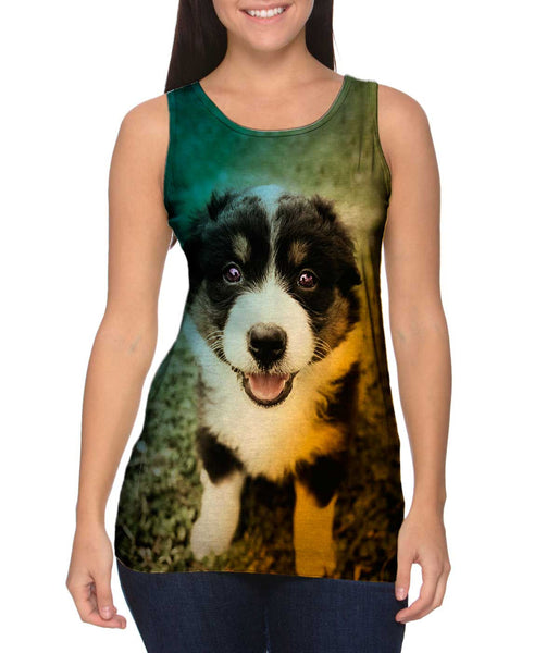 Cute Herd Puppy&nbsp;Womens Tank Top