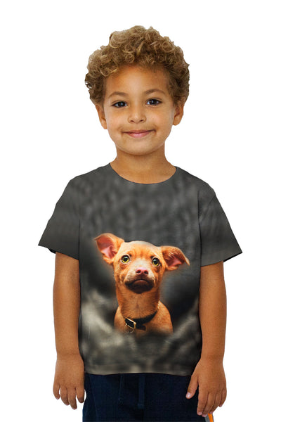 Kids Chihuahua Smoke Puppy&nbsp;Kids T-Shirt