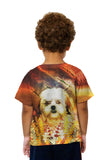 Kids Shih Tzu Floral Puppy