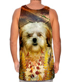Shih Tzu Floral Puppy