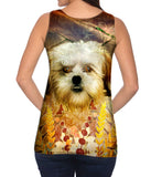 Shih Tzu Floral Puppy