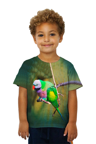 Kids Colorful Derbyan Parakeet&nbsp;Kids T-Shirt
