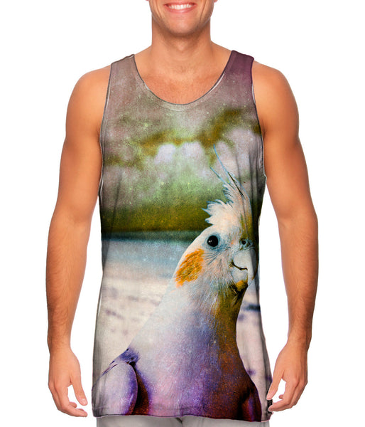 Beach Tropical Parakeet&nbsp;Mens Tank Top