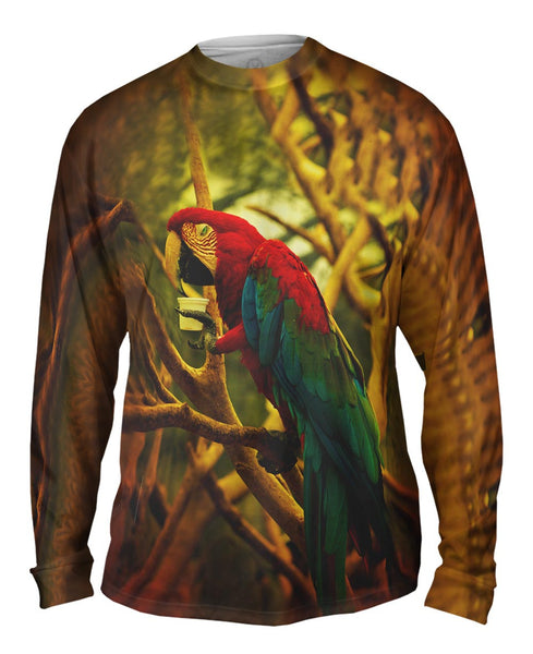 Cafe Macaw&nbsp;Mens Long Sleeve