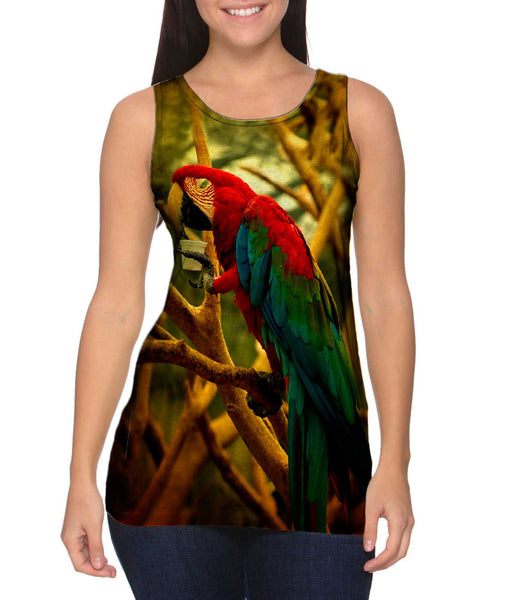Cafe Macaw&nbsp;Womens Tank Top