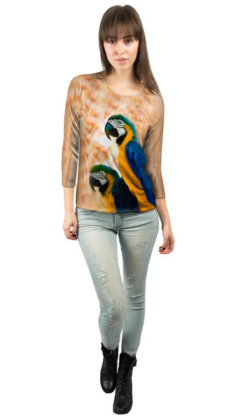 Duo Macaw&nbsp;Womens 3/4 Sleeve