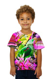 Kids Pink Flower Parrot