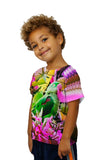 Kids Pink Flower Parrot
