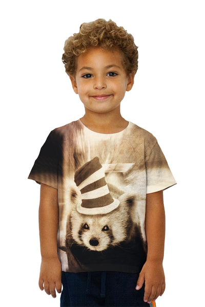Kids Crazy Hat Panda&nbsp;Kids T-Shirt