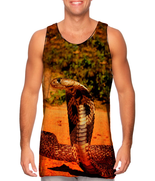 Orange Cobra&nbsp;Mens Tank Top
