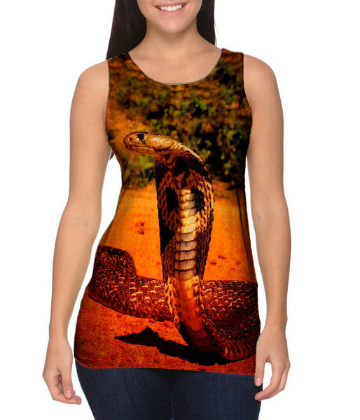 Orange Cobra&nbsp;Womens Tank Top
