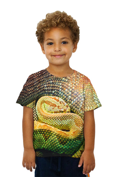 Kids Watchful Rattle Snake Kids T-Shirt