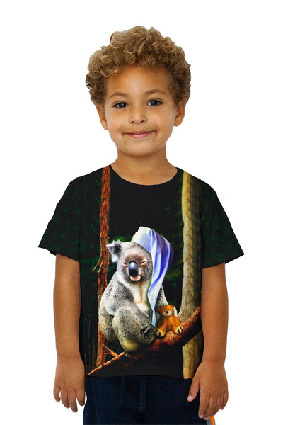 Kids Sleeping Cap Koala&nbsp;Kids T-Shirt