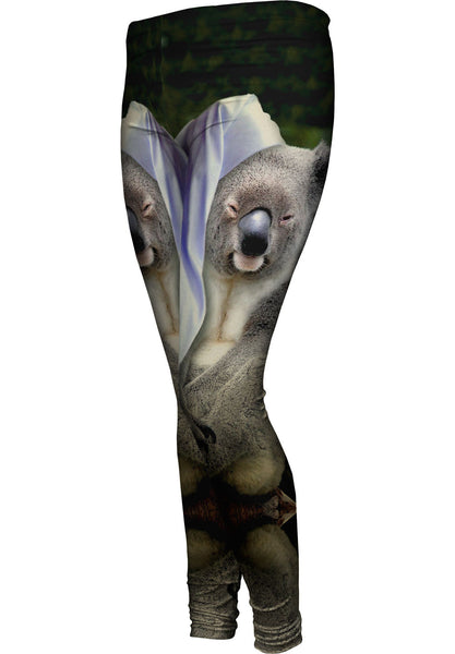 Sleeping Cap Koala&nbsp;Womens Leggings