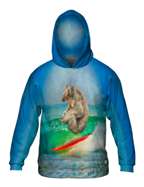 Surf Koala Mens Hoodie Sweater