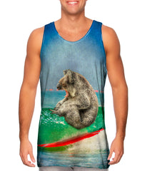 Surf Koala Mens Tank Top | Yizzam